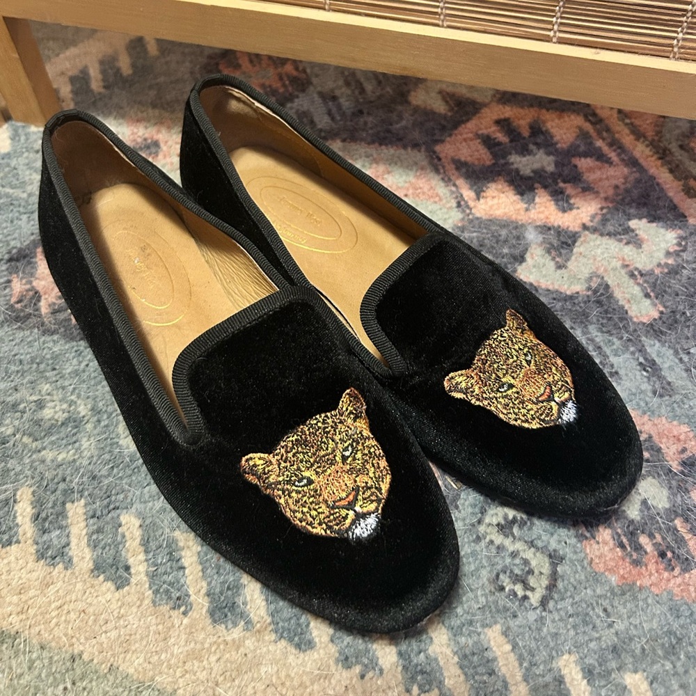 Journey West Velvet Loafers